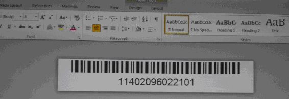 橋頭鎮(zhèn)通過word來使用TSC TTP-342e打印條形碼，標簽為何空白呢？